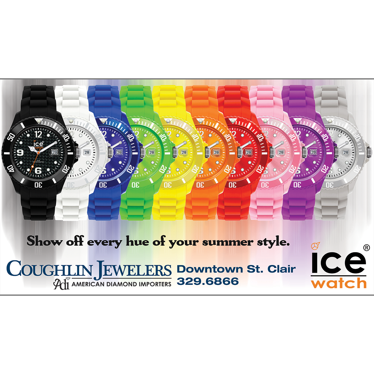 Coughlin Jewelers Ice Watch Ad