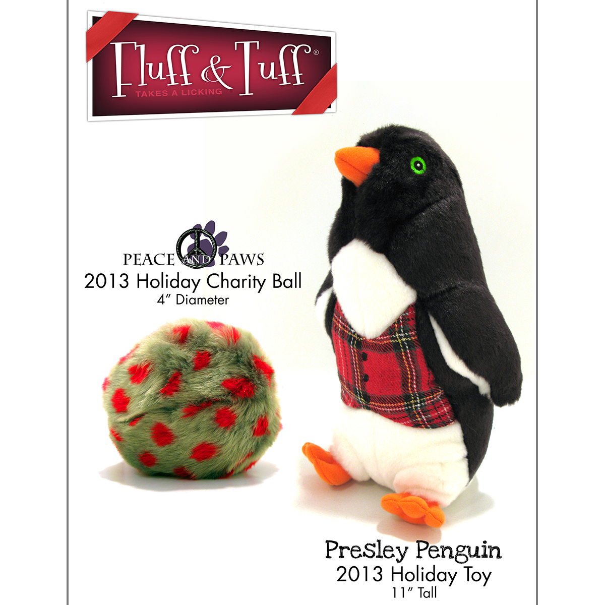 Fluff 'N Tuff Holiday Poster 2013
